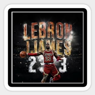 LeBron james Sticker